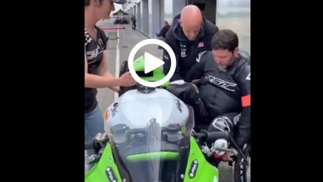 VIDEO: Μεγαλείο ψυχής: Οδηγεί SuperBike με παράλυση στα πόδια